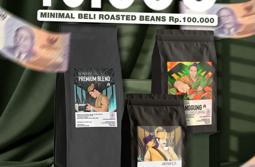 Beli kopi dapat cashback 10.000